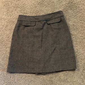 Geoffrey Beene Sport Tweed Wool-Blend Skirt 8
